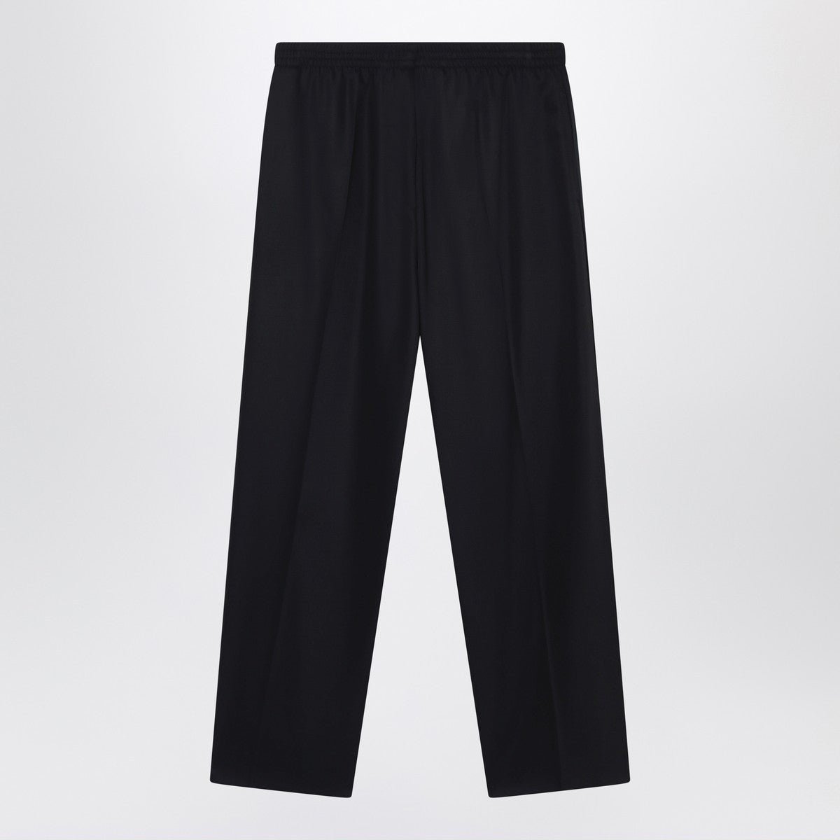 Balenciaga Wide black wool trousers